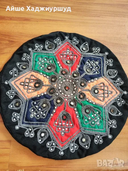 калъф за кръгла възглавница или дюшек, снимка 1