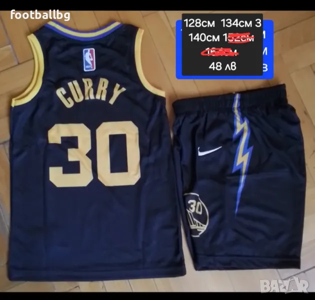 Стеф Къри ❤🏀 детско юношески баскетболни екипи, снимка 1