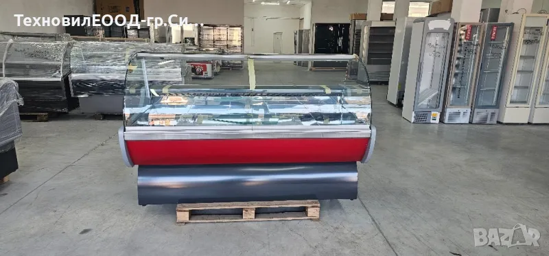 Месарска хладилна витрина 200х110 , снимка 1
