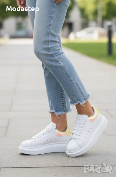 Alexander McQueen White Yellow  Код: 2034, снимка 1