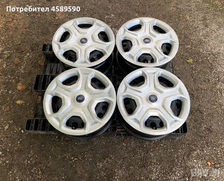 4бр.Оригинални джанти 17цола 5x108+ДАТЧИЦИ за Ford Kuga,Focus,Connect,Puma,C-MAX,Volvo, снимка 1