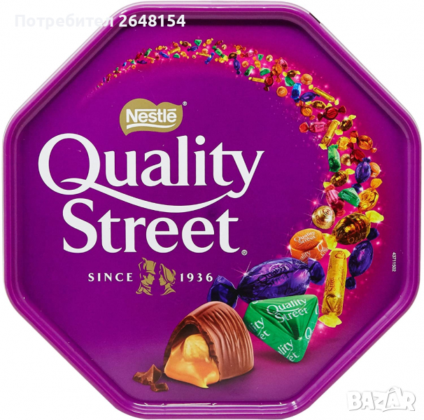  Бонбони Quality Street 600гр, снимка 1
