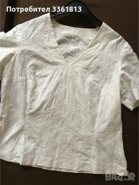 Продавам елекантна блуза рязана бродерия , снимка 1