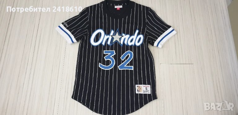 Mitchell & Ness NBA Shaquille O Neal Orlando Magic Mens Size S НОВО! ОРИГИНАЛ! Мъжка Тениска!, снимка 1