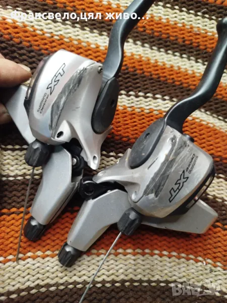 Комбинирани команди 27 скорости за велосипед колело Shimano deore xt st m 560, снимка 1