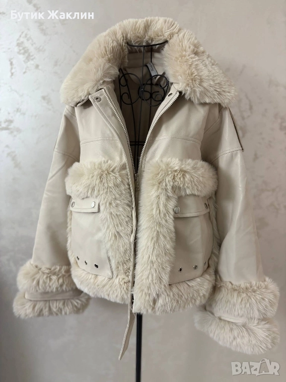 Дамско кожено яке , снимка 1