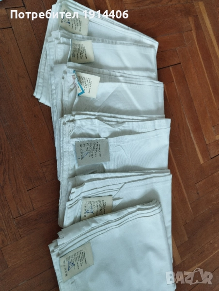 Долен чаршаф, памук, едновремешен, размер 1,30 м./2,40 м. дебело, плътно и здраво хасе,, снимка 1