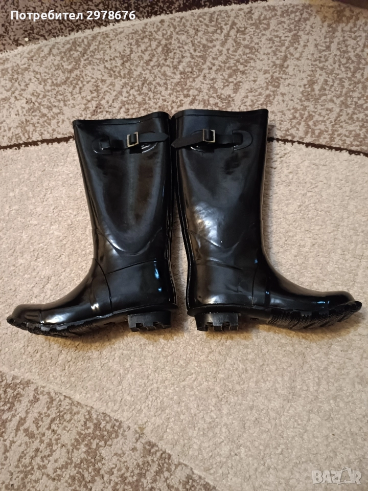 луксозни дамски гумени ботуши , снимка 1