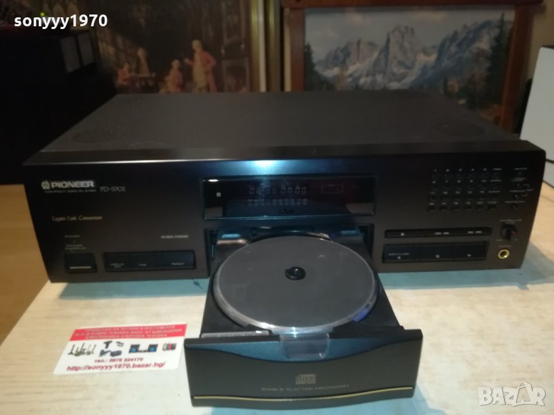 pioneer pd-s702 cd player made in japan-внос swiss 1002221927, снимка 1