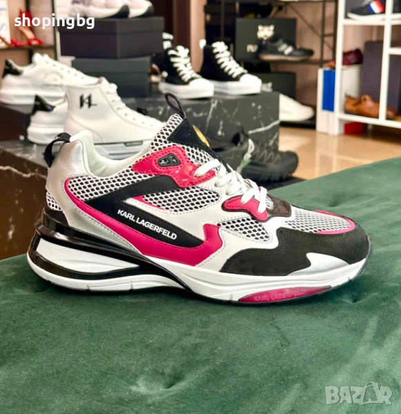 Дамски спортни обувки Karl Lagerfeld Spree с мрежа  295 лв., снимка 1