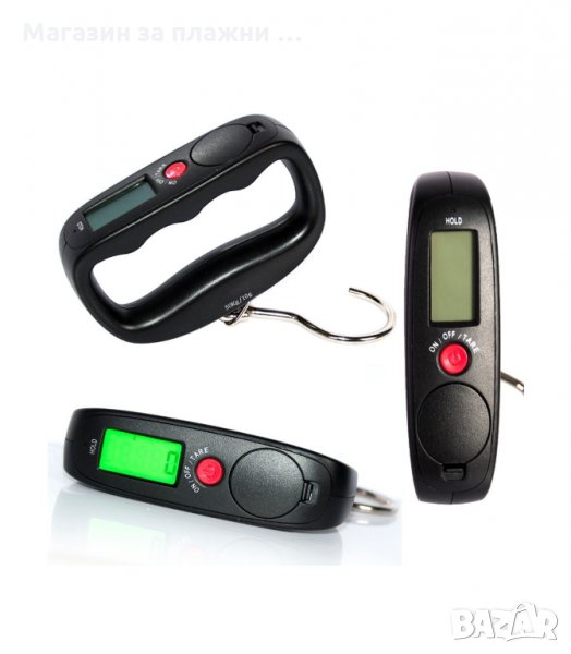 Електронен кантар до 50кг. дигитална везна за багаж - код A14, снимка 1