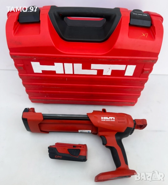 Hilti HDE 500-A22 - Акумулаторен уред за двукомпонентно лепило 22V, снимка 1