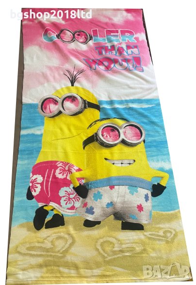 Плажна кърпа(хавлия) с Minions, снимка 1