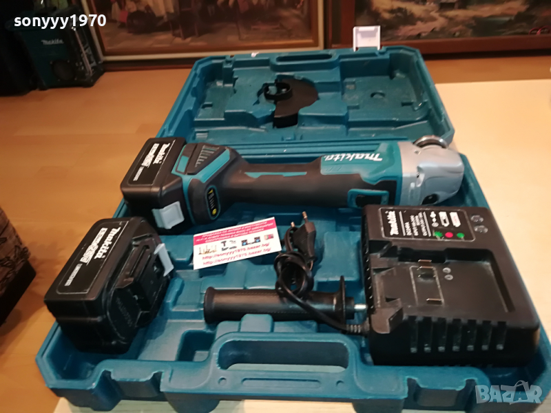 MAKITA ФЛЕКС+LI-ION BATTERY X2+CHARGER 2503221853, снимка 1