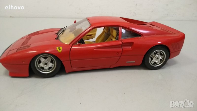 Метална количка Ferrari GTO(1984) Burago 1:18, снимка 1