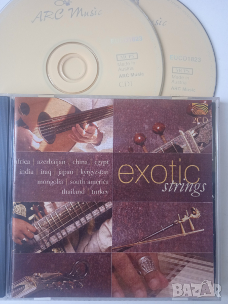 Оригинален ЕТНО двоен диск 2CD - Exotic Strings, снимка 1