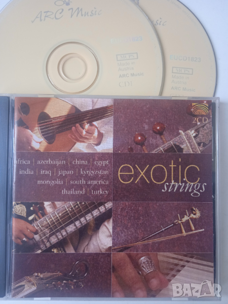 Оригинален ЕТНО двоен диск 2CD - Exotic Strings, снимка 1