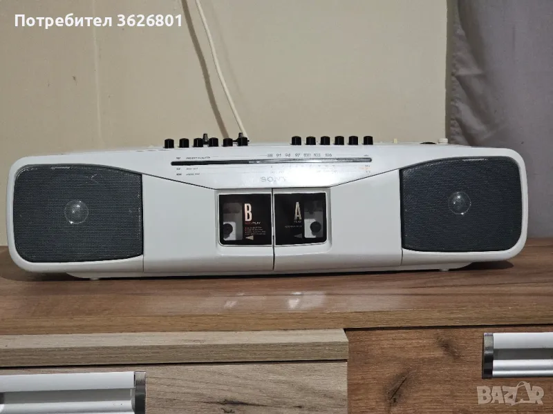 ПРОДАВАМ КАСЕТОФОН  (SONY CFS-W304S ) , снимка 1