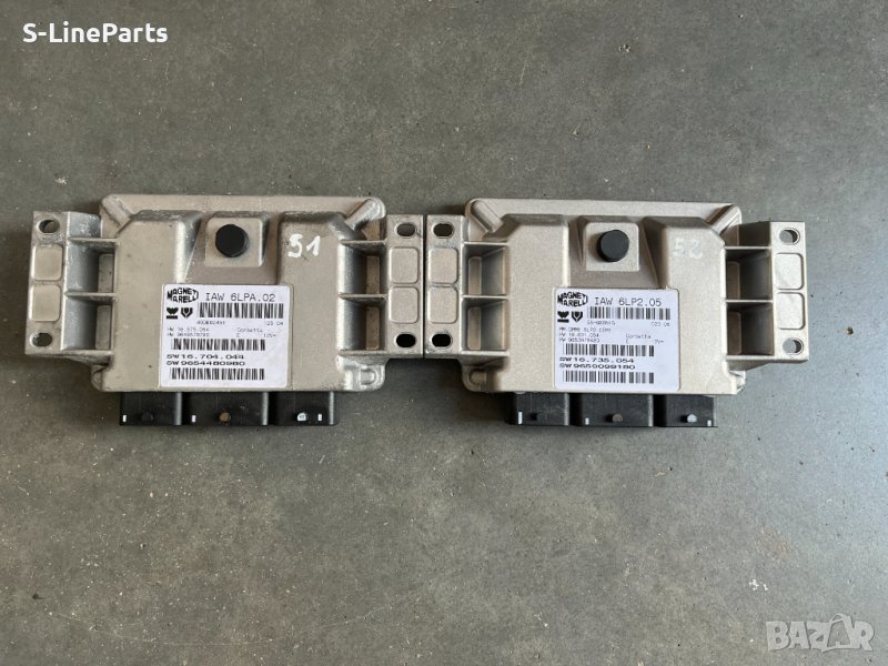 Компютър двигател IAW 6LPA.02 Peugeot 206 RC 307 307 CC 2.0 16V Пежо 206 РЦ 307 307 ЦЦ 2.0 16В #51, снимка 1