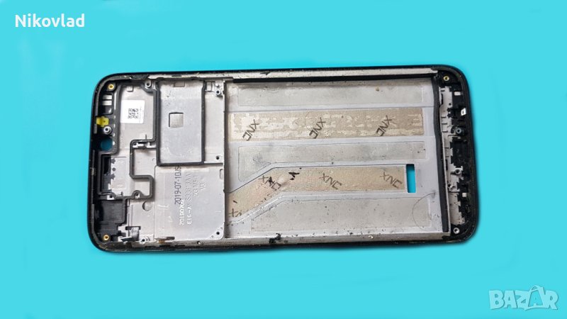 Рамка с бутони Motorola Moto G7 Power, снимка 1