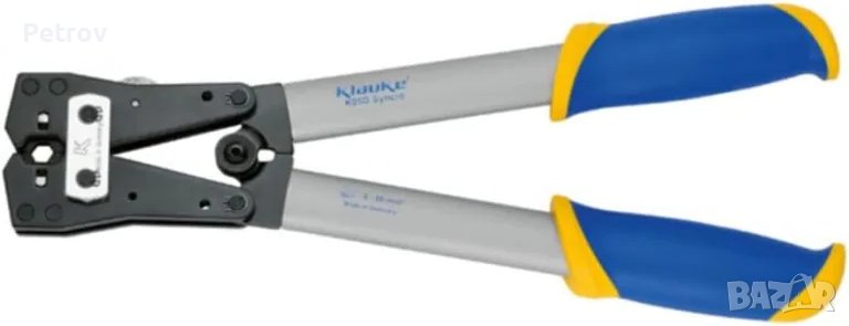 KLAUKE K05D / 6 - 50 mm² - MADE IN GERMANY - ЧИСТО НОВИ ПРОФЕСИОНАЛНИ Кримпклещи 6 - 50 mm² /GERMANY, снимка 1