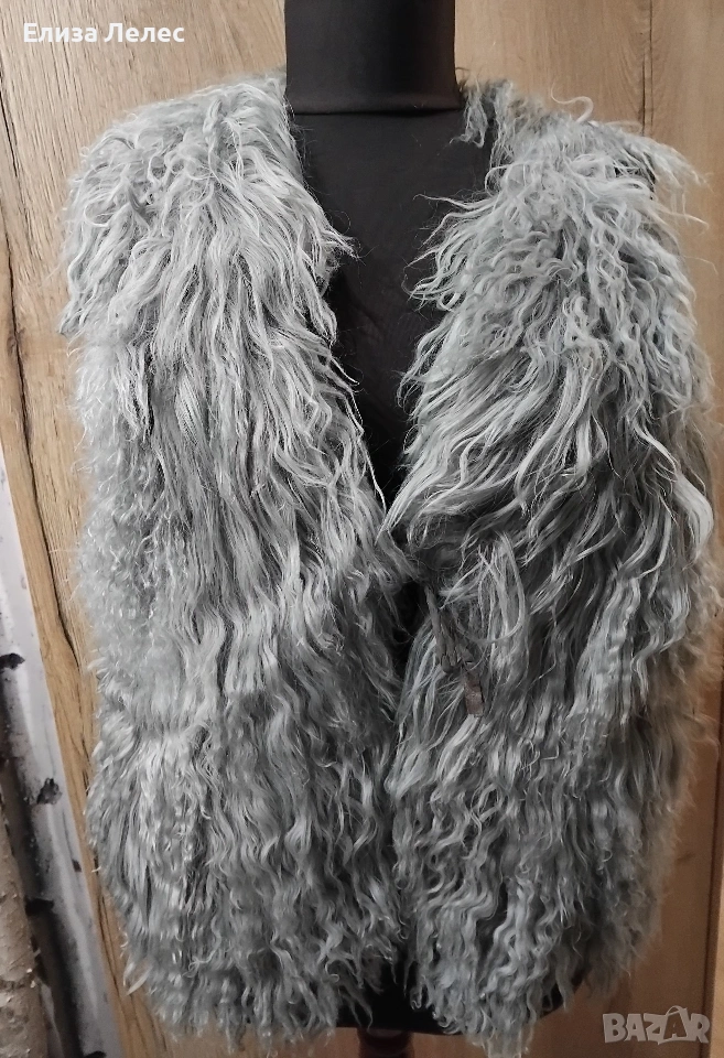 Елек от монголска вълна размер S, снимка 1