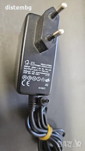 Оригинално зарядно устройство Захранване Europlug H529GS GSAC-07SIE1 AC адаптер 6.8V 700mA, снимка 1