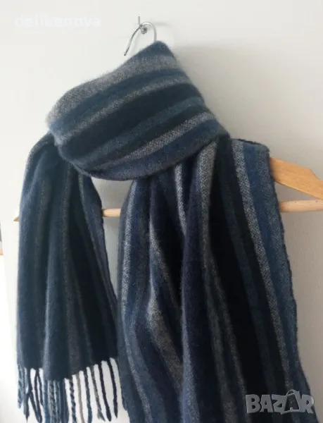 Нов!.Кашмир GANT Original Made in Scotland 150/28 см., снимка 1