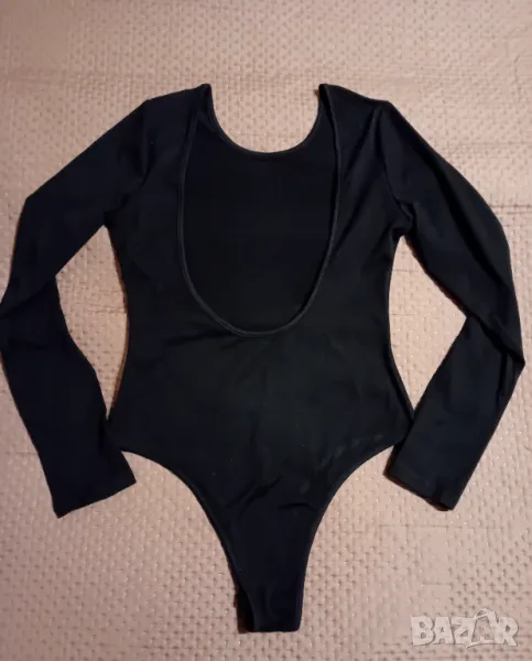 Черно боди с гол гръб, снимка 1