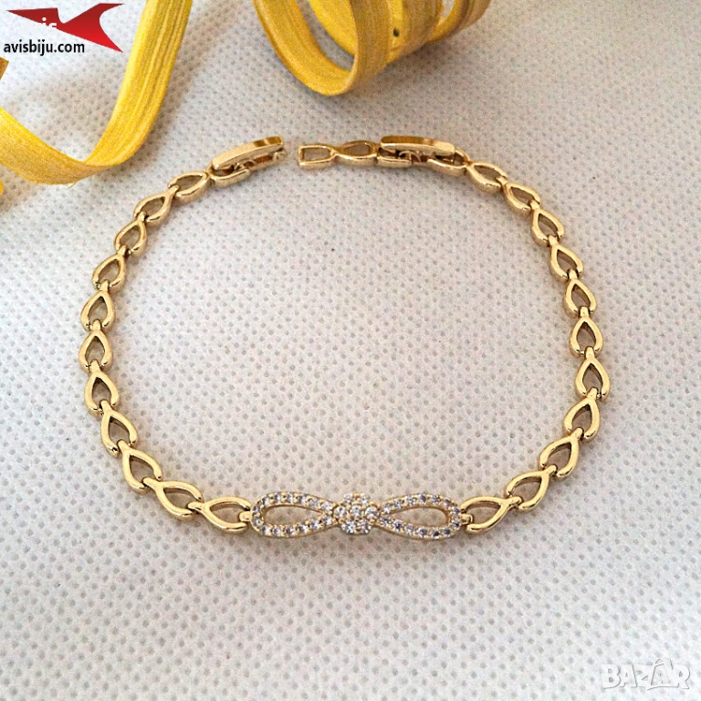 Гривна с 14К златно покритие 234820, снимка 1