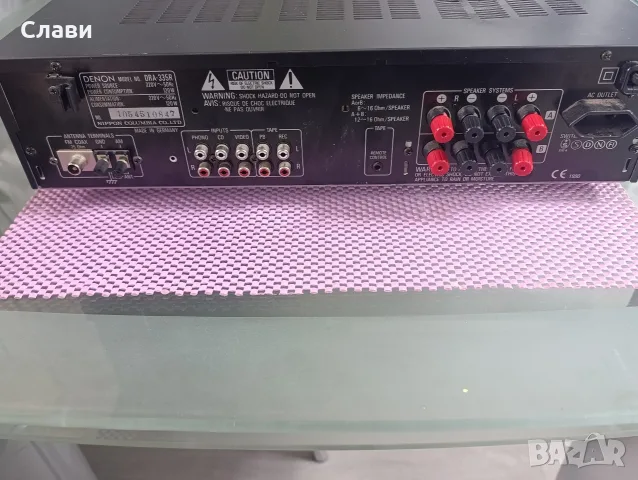Stereo Receiver DENON DRA-335R , снимка 5 - Ресийвъри, усилватели, смесителни пултове - 56091878