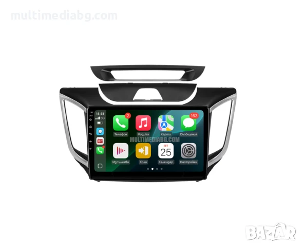 Hyundai IX25 2015 - 2019 Мултимедия Навигация Android