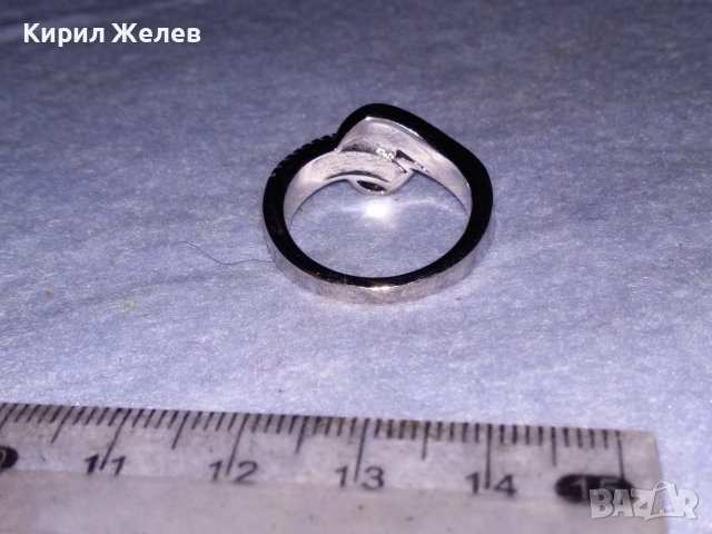 РАЗКОШЕН СРЕБЪРЕН АРТ ПРЪСТЕН РОДИРАНО СРЕБРО 925 ИНКРУСТИРАН с РАЗНОЦВЕТНИ СКЪПОЦЕННИ КАМЪНИ 38590, снимка 13 - Пръстени - 41637983