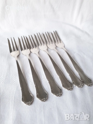 Комплект посребрени вилички