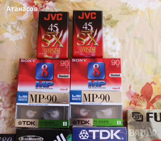 Видео касетки maxell,TDK, Sony - SVHS, Hi8, снимка 3 - Чанти, стативи, аксесоари - 36324307