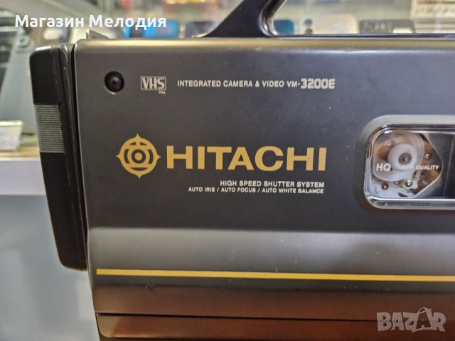Видеокамера Hitachi VM-3200E Много добър външен вид, пълен комплект. Не е тествана , защото батерият, снимка 12 - Камери - 52494451