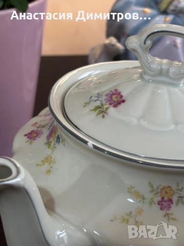 Чайник Carl Tielsch Altwasser, снимка 5 - Антикварни и старинни предмети - 53477537