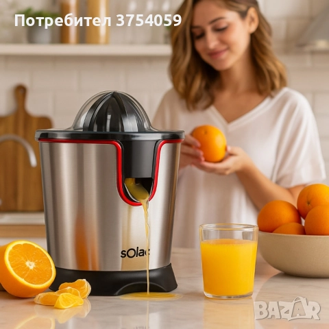 Сокоизстисквачка Solac Stillo 300, снимка 2 - Сокоизстисквачки и цитрус преси - 51536143