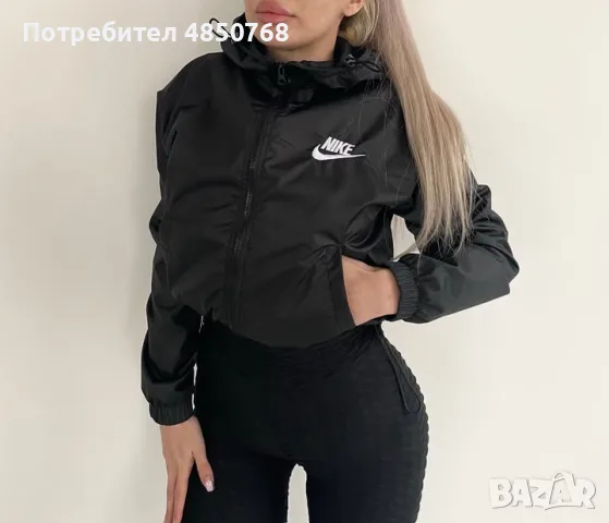 дамско шушляково яке nike, снимка 2 - Якета - 56259016