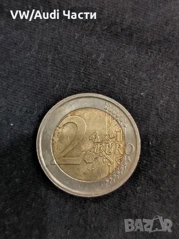 Монета 2 евро 2002г. Италия Данте Алигиери 