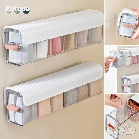 Комплект от 3 органайзера с чекмедже с 5 отделения, снимка 3 - Други стоки за дома - 52924763