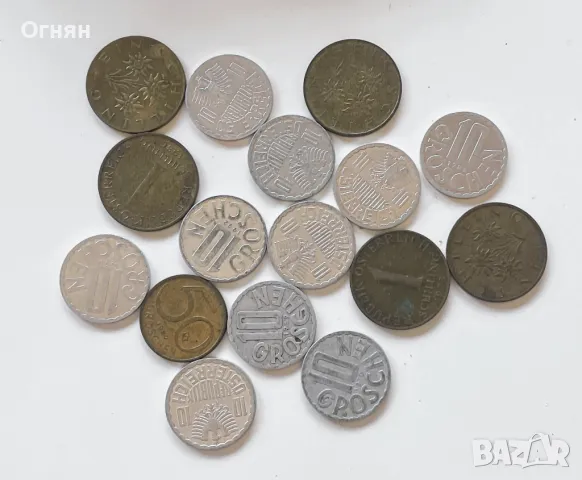 Лот разменни монети Австрия