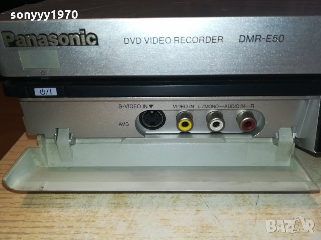 PANASONIC DMR-E50EG DVD VIDEO RECORDER-MADE IN GERMANY 1102221101, снимка 13 - Плейъри, домашно кино, прожектори - 35750422