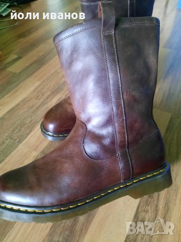 DR. MARTENS-ботуши кожени,шити 47 номер, снимка 3 - Маратонки - 44447951