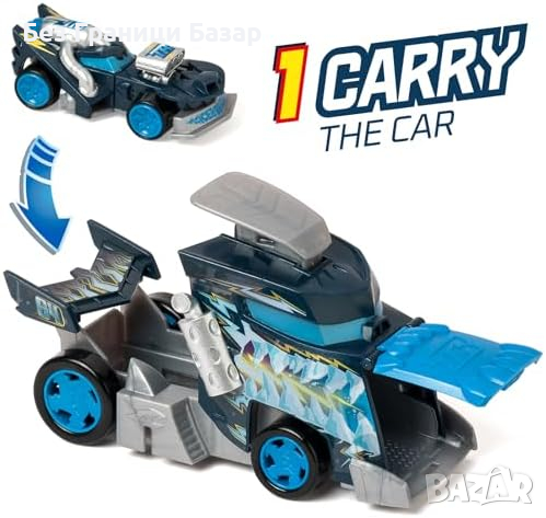 Нов Специален T-Racers Камион Ice Launcher - Създай и Стартирай деца играчка подарък, снимка 4 - Коли, камиони, мотори, писти - 44571533