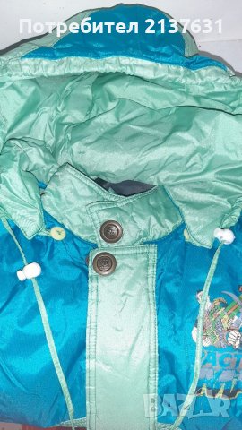 НОВО ! ДЕТСКО ЗИМНО ЯКЕ с Качулка Размер 128, снимка 2 - Детски якета и елеци - 38893447