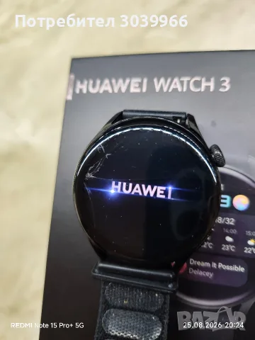 Huawei watch 3 eSIM, снимка 2 - Смарт часовници - 55805465