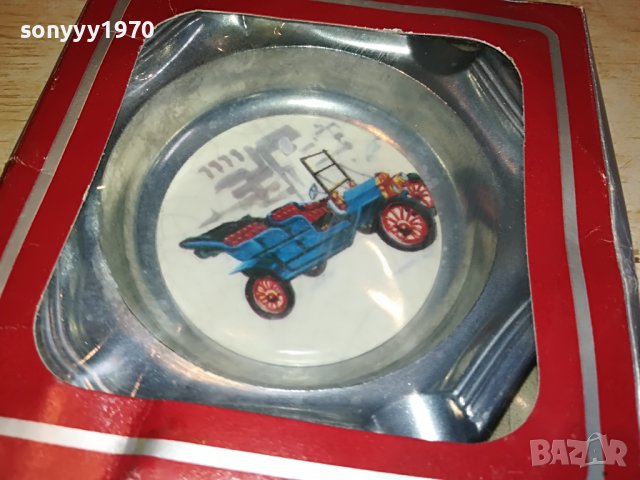 НОВ ПЕПЕЛНИК С КОЛА ОТ ГЕРМАНИЯ 0304230934, снимка 5 - Антикварни и старинни предмети - 40232074