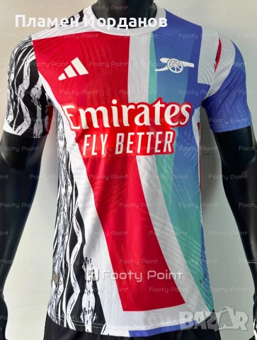 Футболна тениска Арсенал - 2025/2026 Arsenal, снимка 11 - Футбол - 51237138