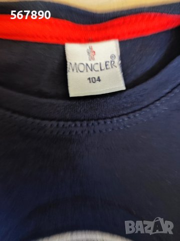 Тениска  Moncler , снимка 2 - Детски тениски и потници - 41766164